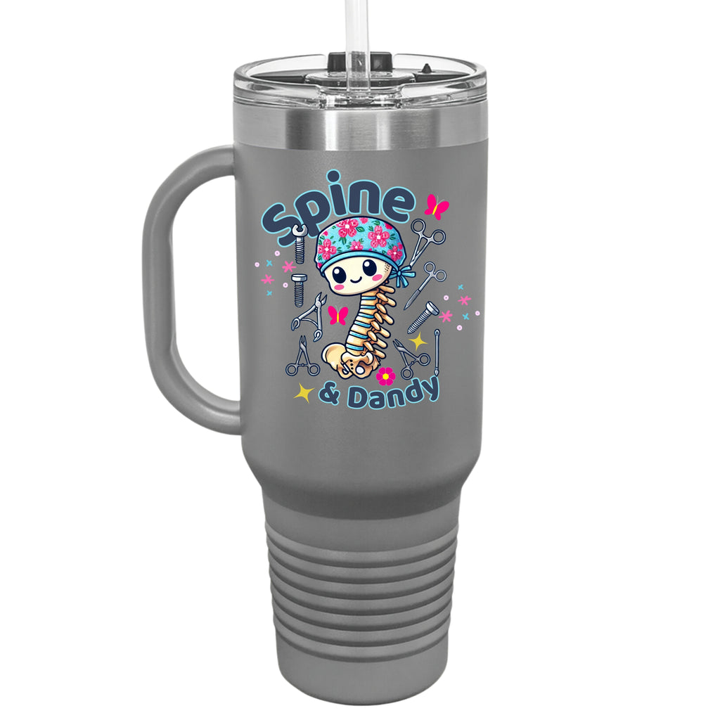 Spine & Dandy 40 oz Tumbler