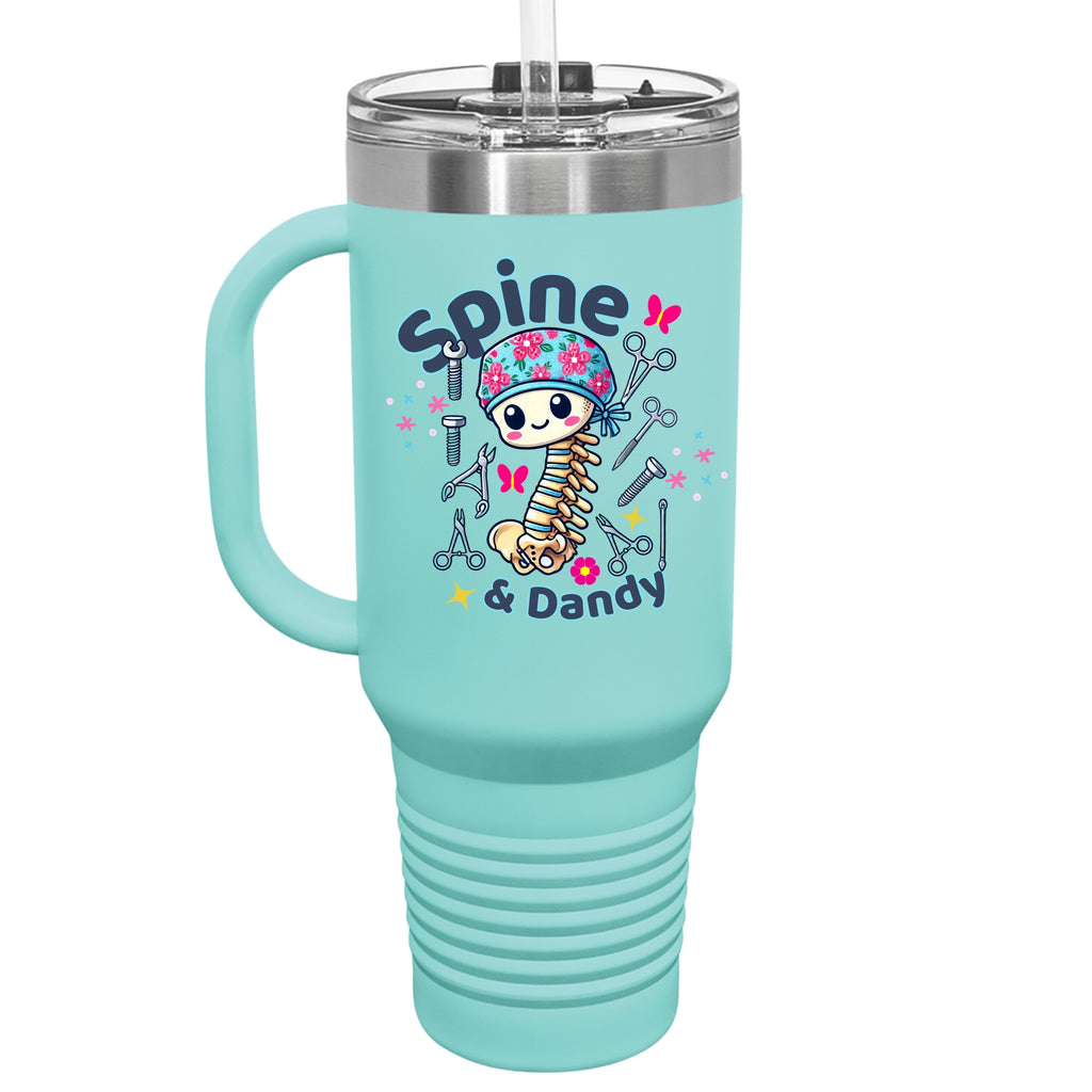 Spine & Dandy 40 oz Tumbler