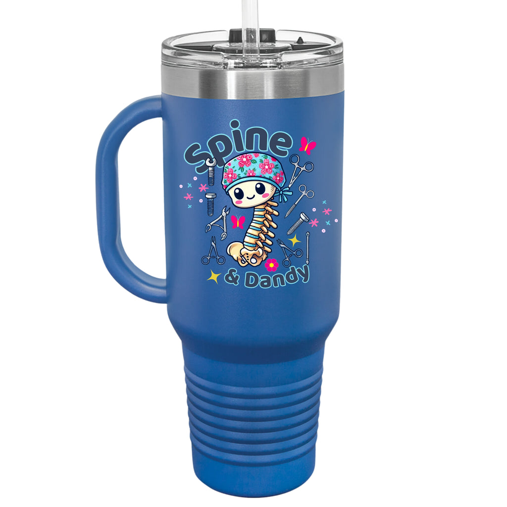 Spine & Dandy 40 oz Tumbler