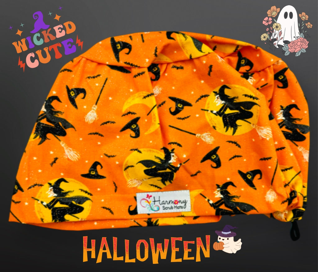 HALLOWEEN Flight Night EURO® Scrub Hat