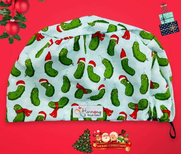 CHRISTMAS Pickles EURO® Scrub Hat