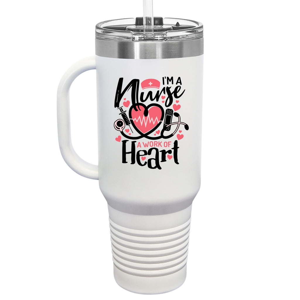 Work Of Heart 40 oz Tumbler