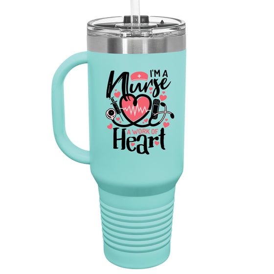 Work Of Heart 40 oz Tumbler