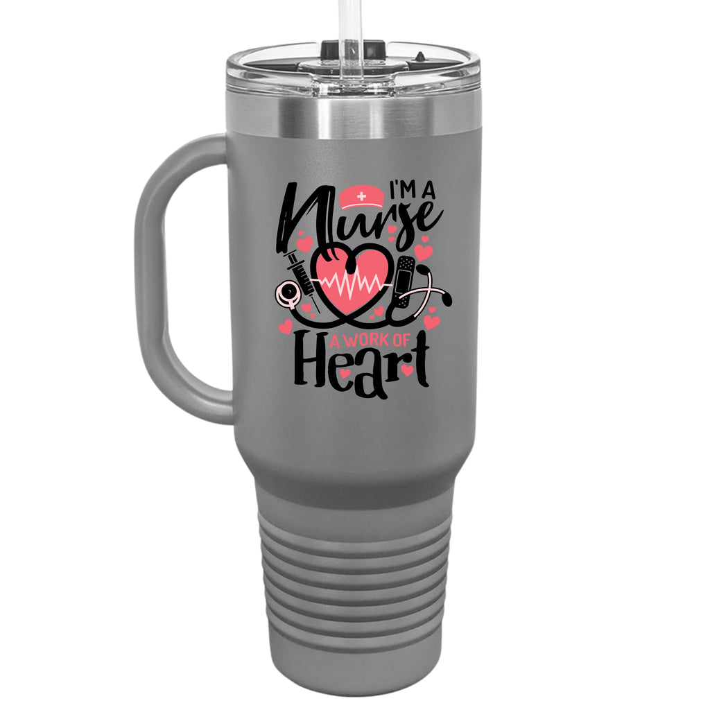 Work Of Heart 40 oz Tumbler